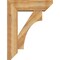 Ekena Millwork Westlake Slat Rough Sawn Bracket w/ Offset Brace, Western Red Cedar, 8"W x 26"D x 34"H BKT0806X26X34WTL06RWR - alternate 3